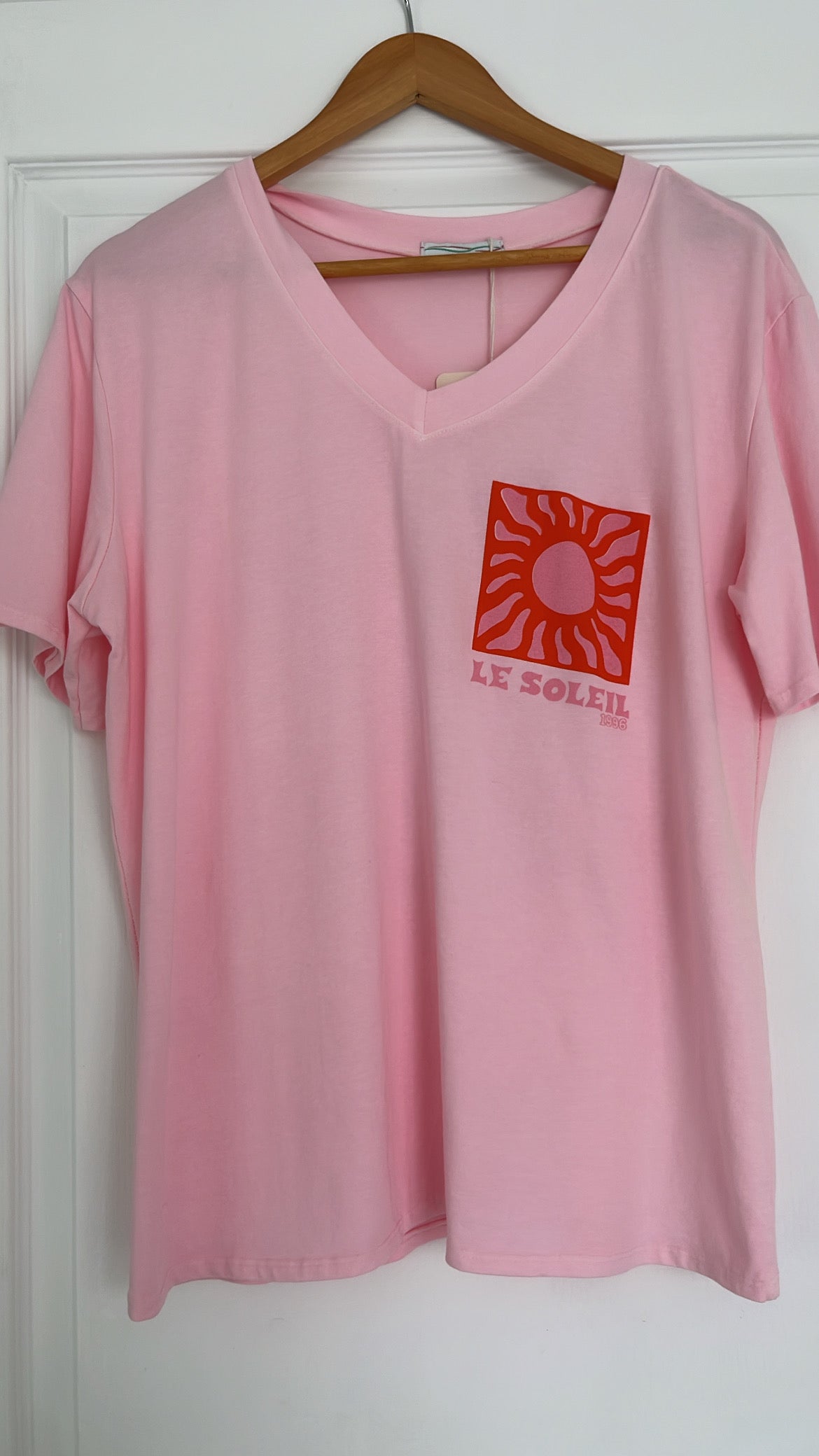 T-shirt oversize soleil☀️ taille unique - Variante de couleur