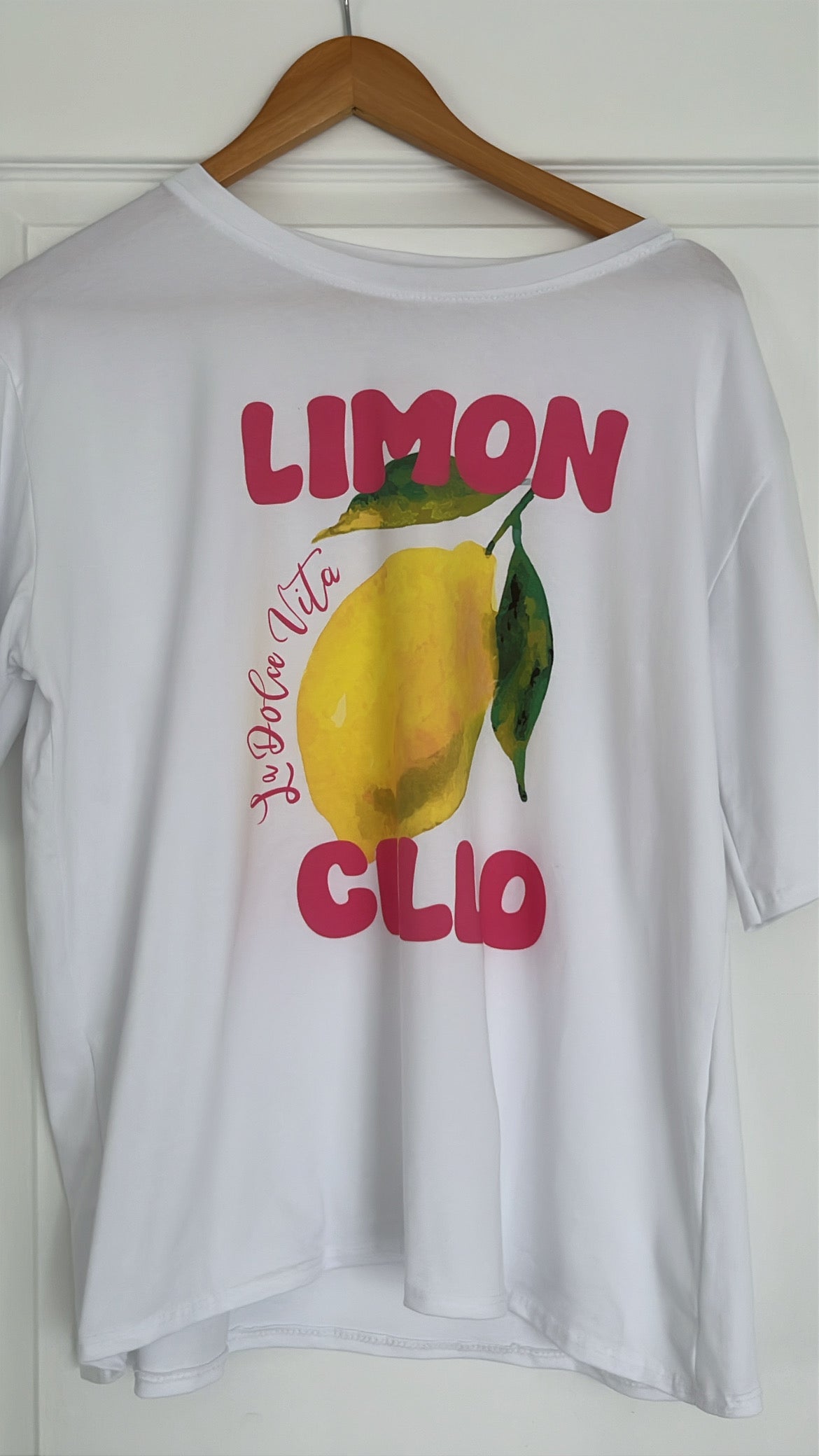 T-shirt oversize imprimé Limoncello taille unique