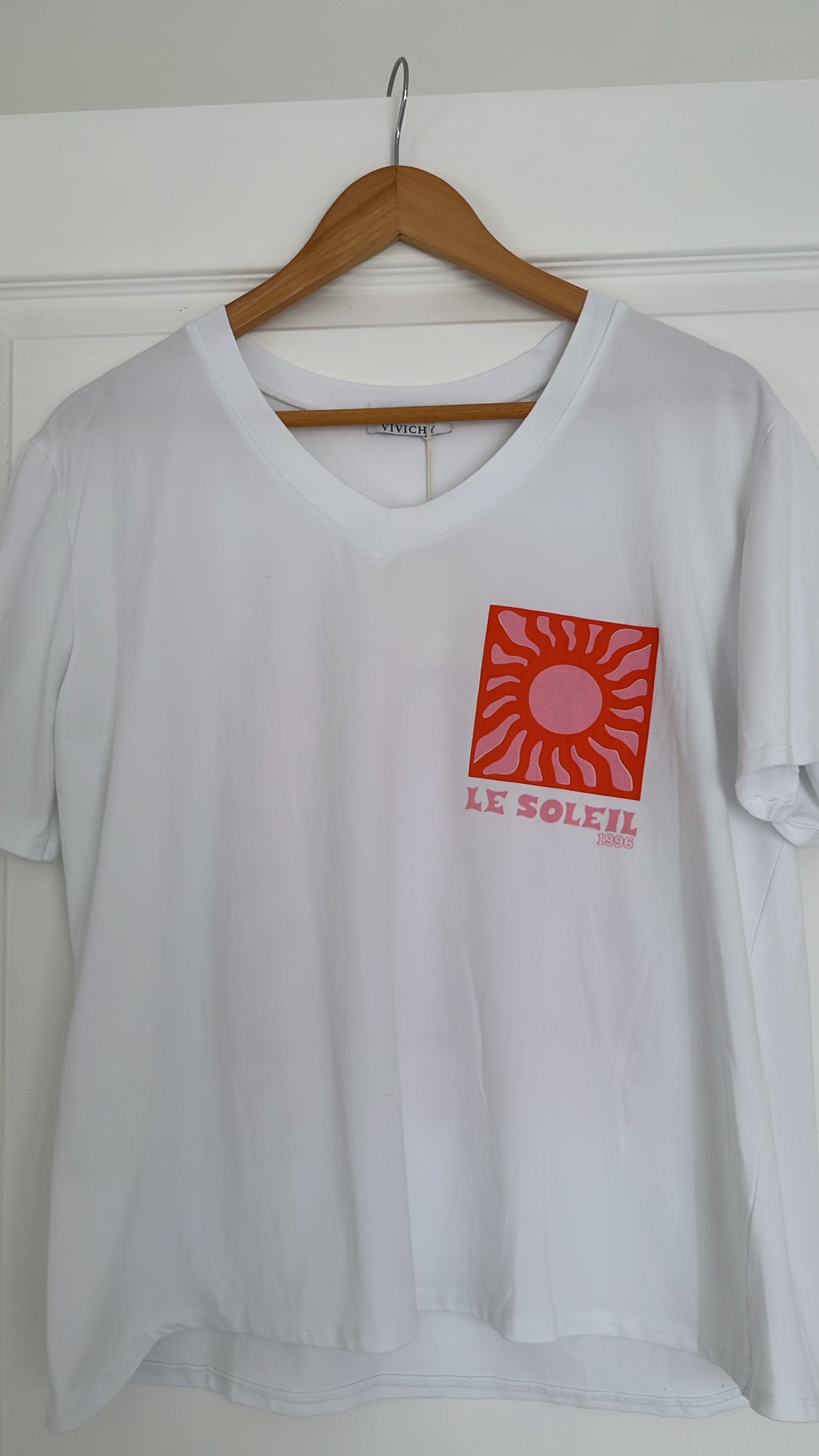 T-shirt oversize soleil☀️ taille unique - Variante de couleur