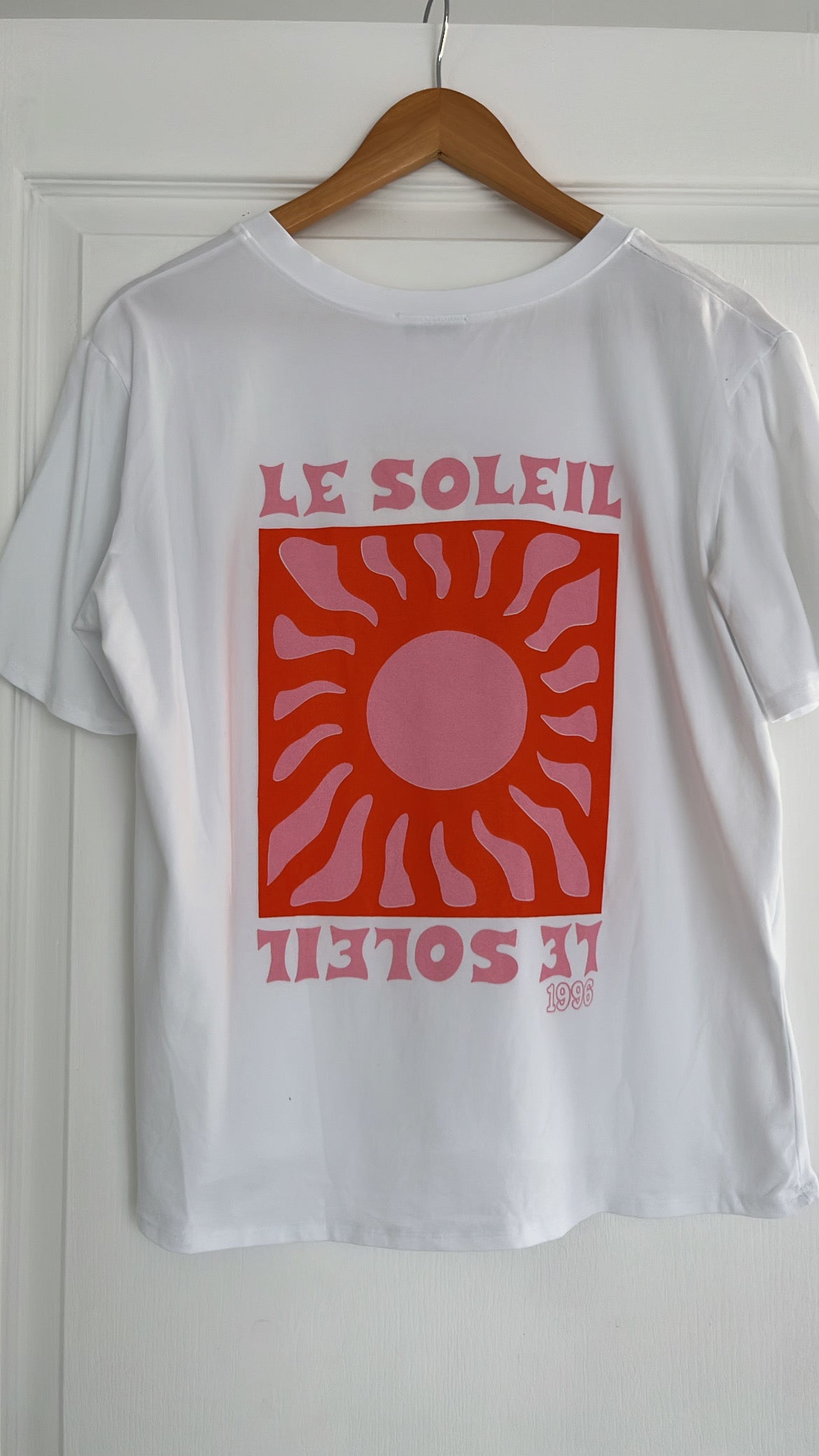 T-shirt oversize soleil☀️ taille unique - Variante de couleur