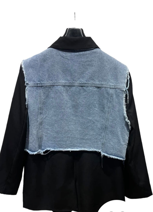 Blazer Deux-en-Un Effet de Nain