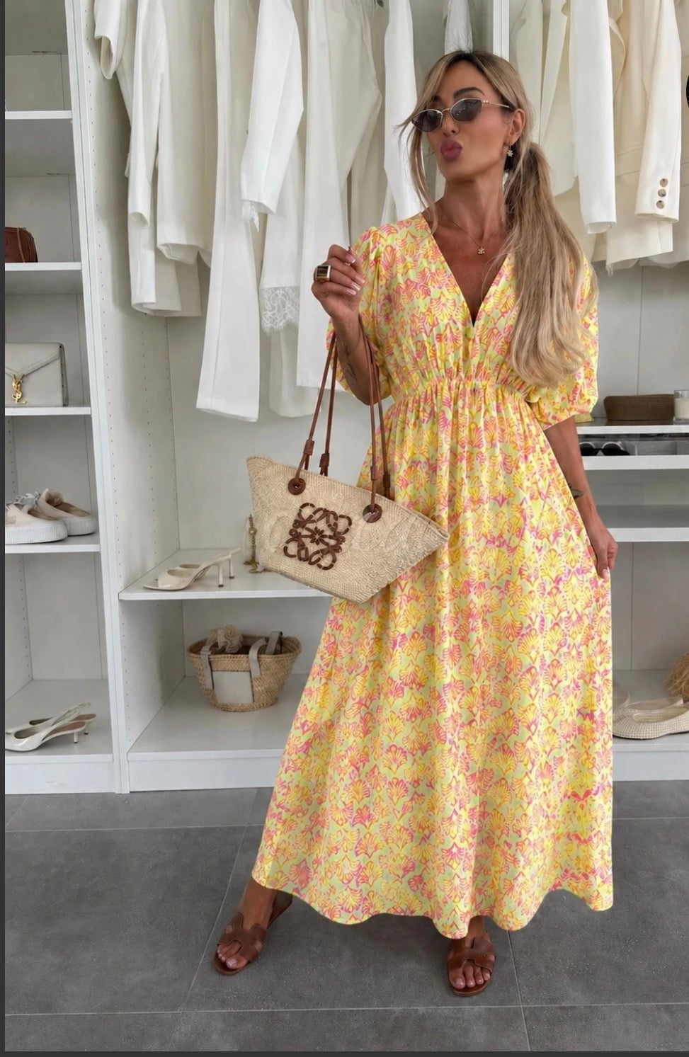 Robe bohème, Ibiza, taille unique, 38 au 46