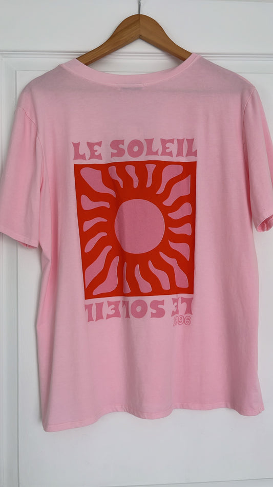 T-shirt oversize soleil☀️ taille unique - Variante de couleur